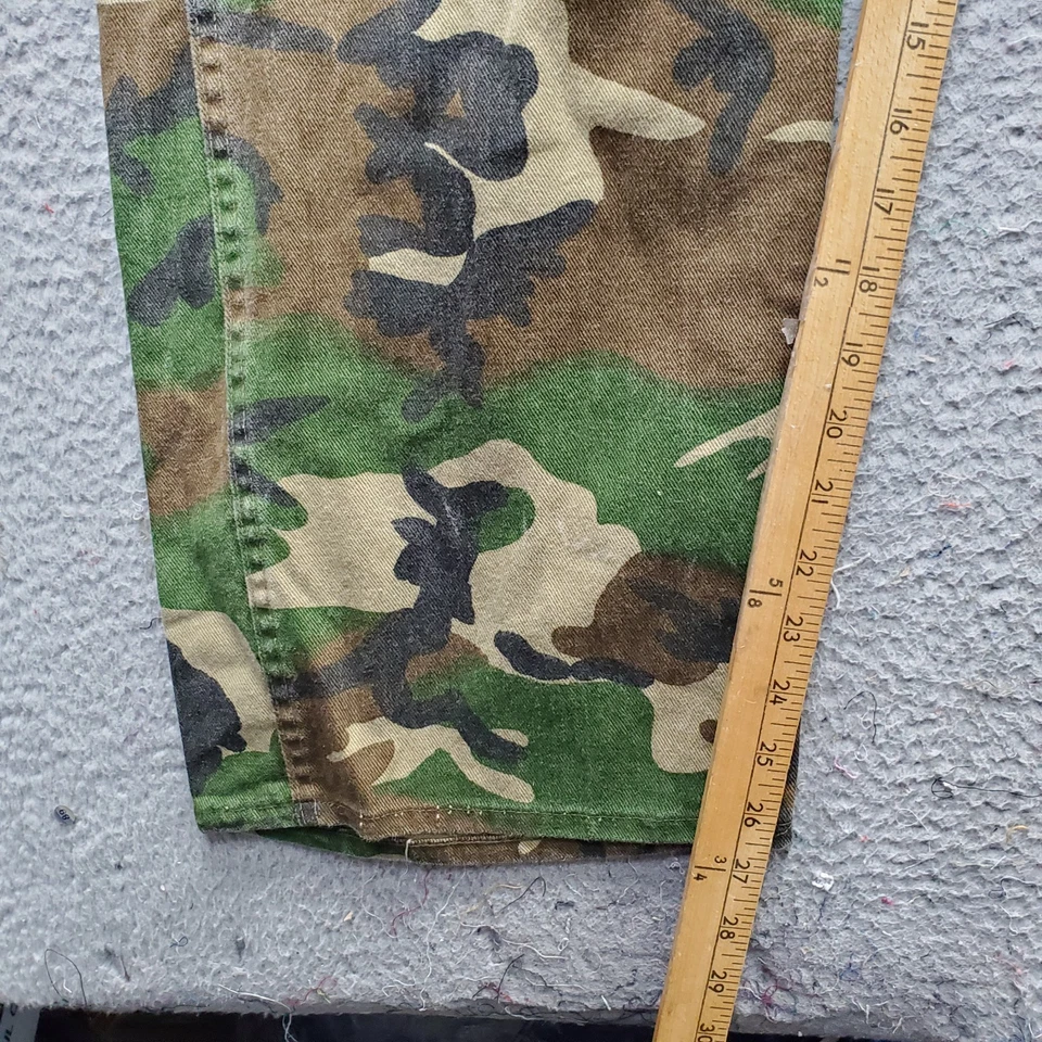 Ranger One Piece Overall Hunting Suit Mens Medium Multi Woodland Camo Front Zip - Image 4 of 4