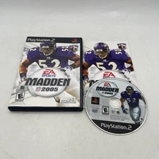 Madden NFL 2005 (PS2, 2004) CIB Complete w/ Manual – Tested