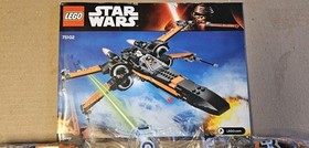 LEGO Star Wars: Poe's X-Wing Fighter (75102) , Sealed lego parts bags, Open Box
