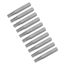 Hex Bits 10pcs 5/32 Inch Hex Shank H3 Hexagon Screwdriver Bit Set