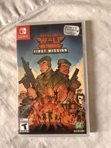Operation Wolf Returns: First Mission Rescue Edition (Nintendo Switch, 2023)