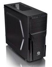 Thermaltake Versa H21 SPCC ATX Mid Tower Computer Chassis H21, Black