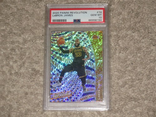 LeBron James 2020 Panini Revolution #74 Los Angeles Lakers PSA 10 GEM MINT