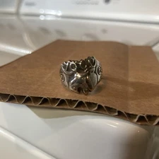 Vintage Loyal Order Of Moose / PAP /Sterling Silver Ring - Size 8 1/2”