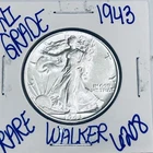 1943 WALKING LIBERTY SILVER HALF DOLLAR AUTHENTIC U.S.MINTCOIN FREESHIPPING 6208