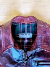 Simmons Bilt UK 42 No Aero Leather Horshide P...