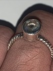 High Quality Stainless Steel Aquamarine Ring — photo 9