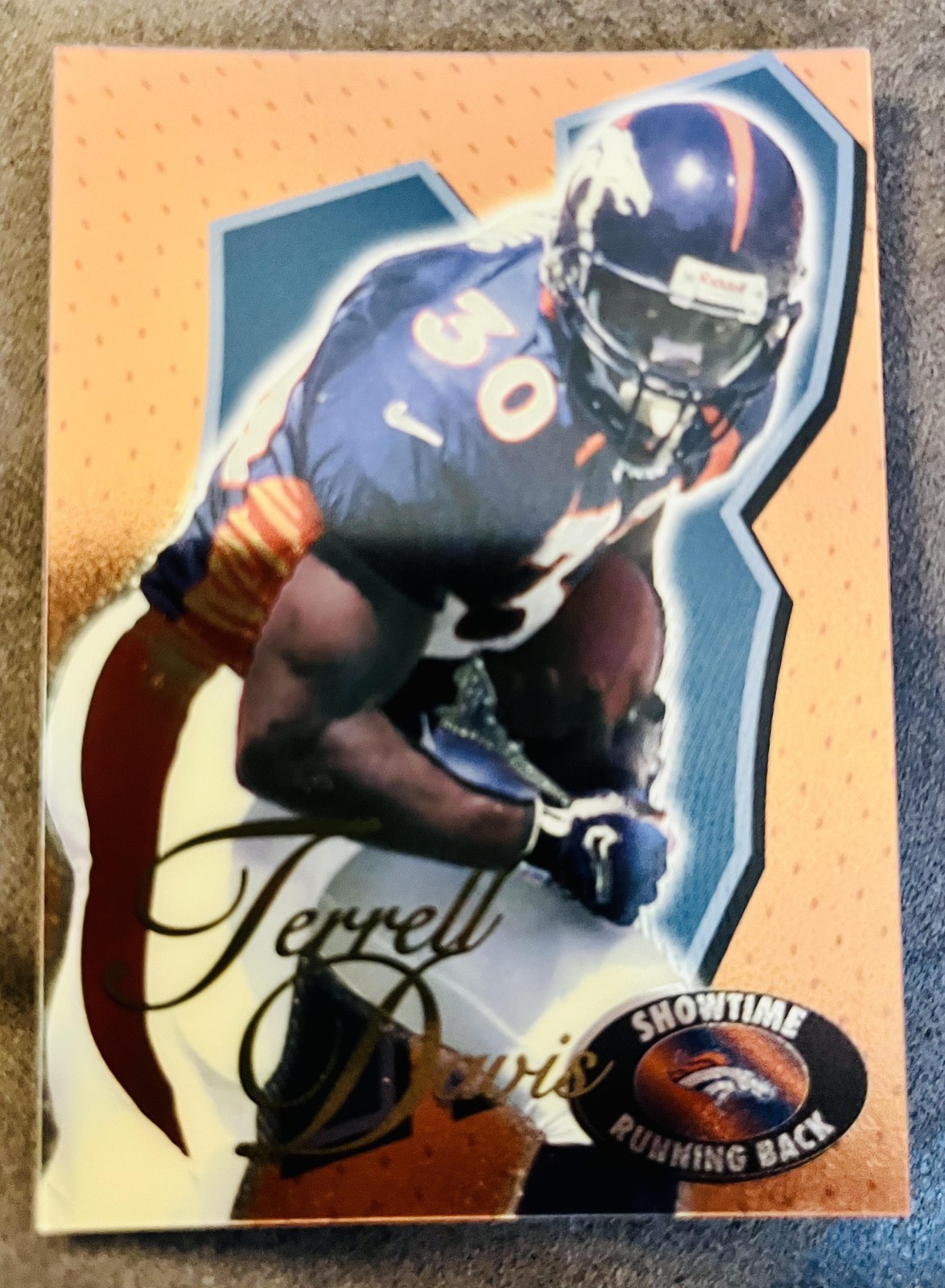 1998 Collector's Edge Advantage #7 Terrell Davis Showtime