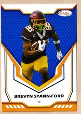 2024 Sage Football Low Series Blue Brevyn Spann-Ford #15 Minnesota