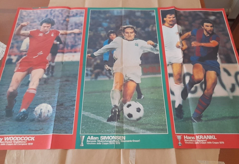 Poster calcio vintage BRAVO 79 Garry Birtles ( Anni 70 ) Guerin Sportivo  - Immagine 4 di 4
