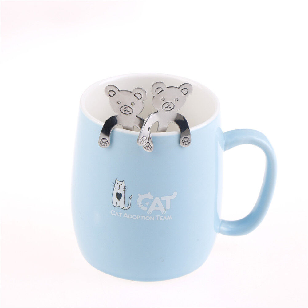 stainless steel 公式の店舗 coffee tea bear spoon kitchen hanging supplies~ cups バースデー 記念日 ギフト 贈物 お勧め 通販 tableware