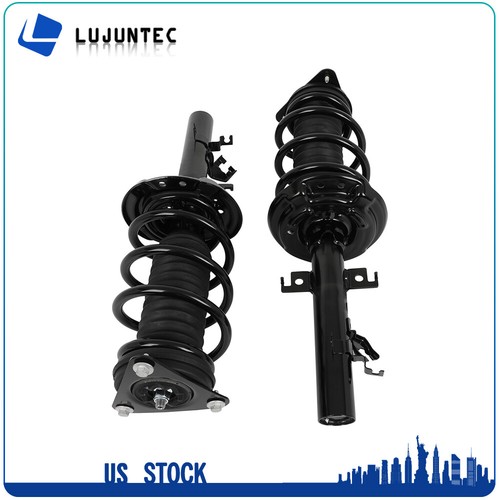 Set (2) Front Complete Struts With Coil Spring For Nissan Rogue FWD 2014-2020 - Picture 3 of 3