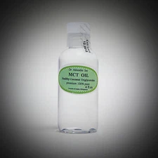 4 OZ PURE PREMIUM MCT OIL 100% COCONUT SOURCED VEGAN NATURAL by DR.ADORABLE