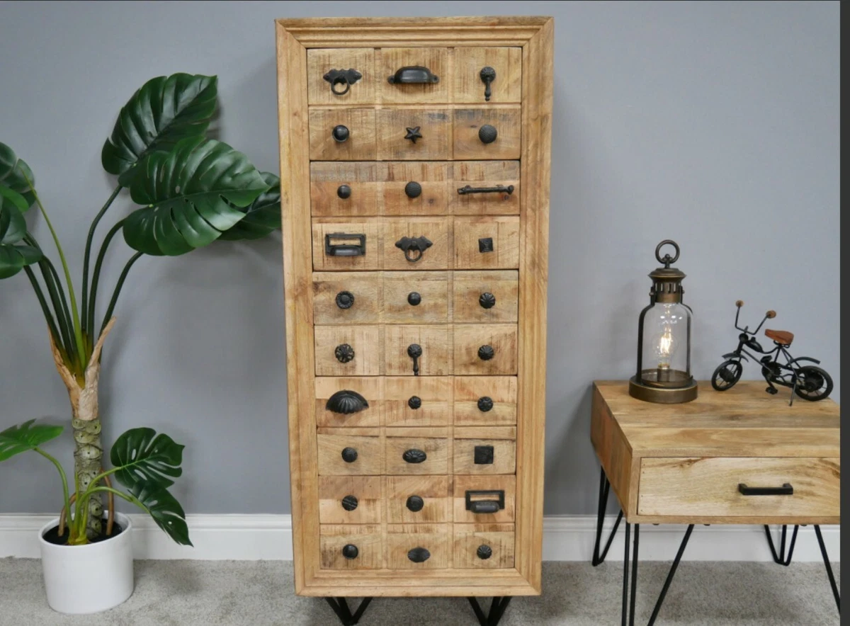 Wooden chest of drawers ebay deals