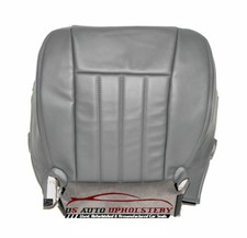 Passenger Bottom Synthetic Leather Cover Gray 2006-09 Fits Compatible With Dodge