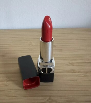 Christian Dior Rouge Dior Couture Lipstick ~ 999 Satin Balm ~ NWOB ~ Authentic