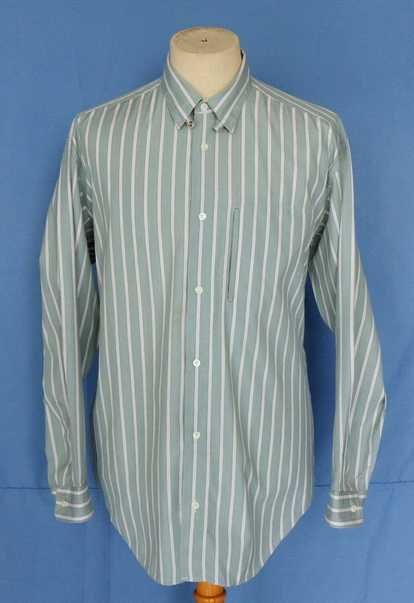 トップス 90s ISSEY MIYAKE MEN Cotton Shirt M ISSEY MIYAKE 90s Hamilton Period Long Sleeve Shirt Plaid