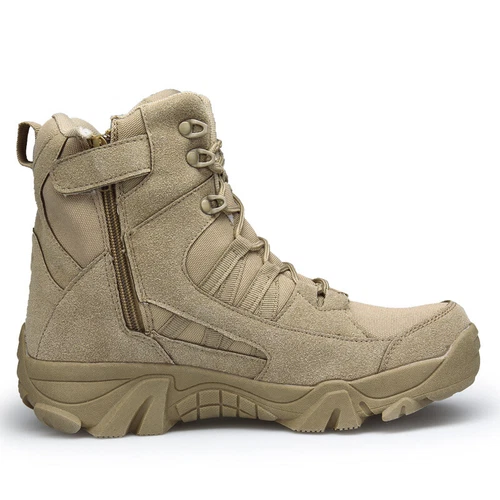 Militärschuhe Soldatenschuhe Wanderschuhe Herren Höhe Stiefel Freien 39-46 DE - Bild 3 von 10