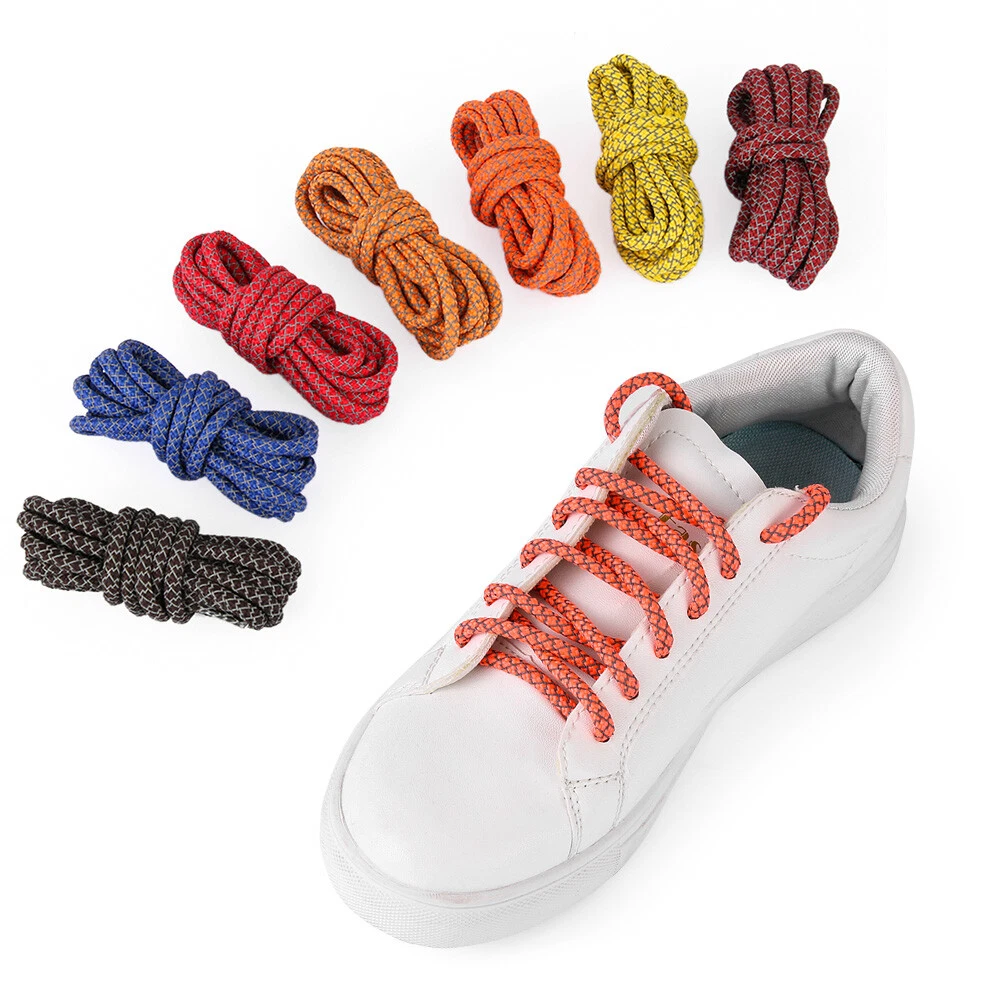 Fluorescent Round Shoes Lace Sneaker Shoestrings Shoe Rope Sport Shoelaces