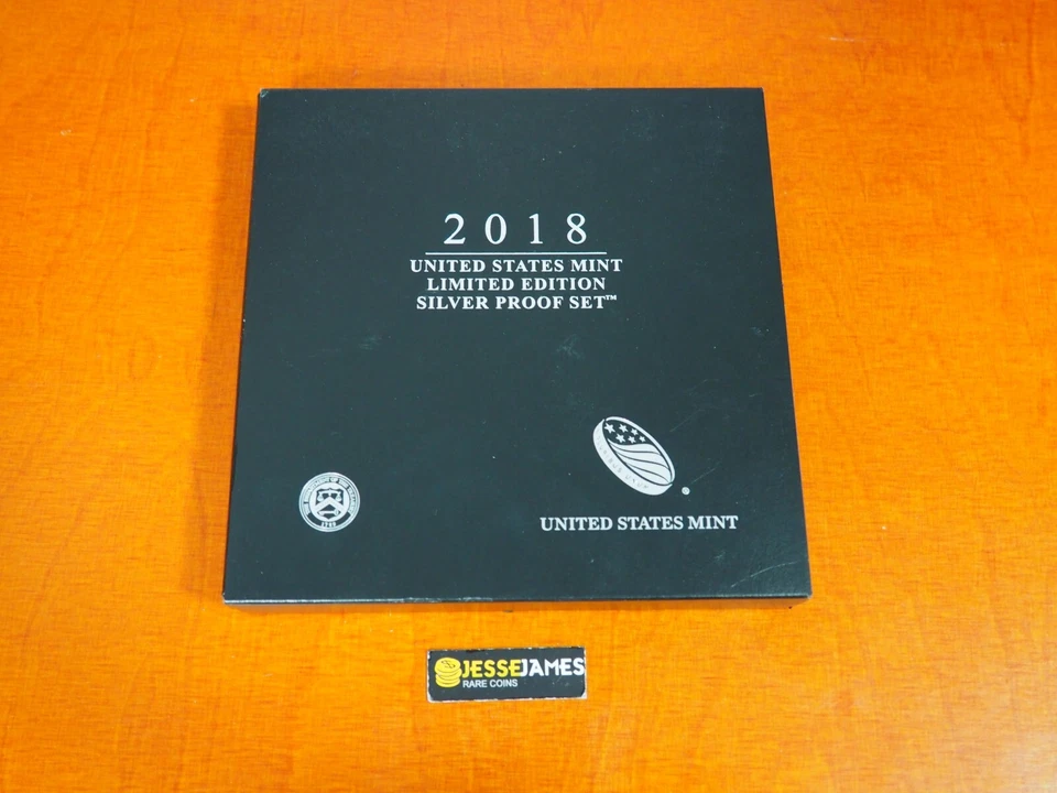 2018 S PROOF SILVER EAGLE LIMITED EDITION PROOF SET 18RC IN OGP - Image 4 of 4