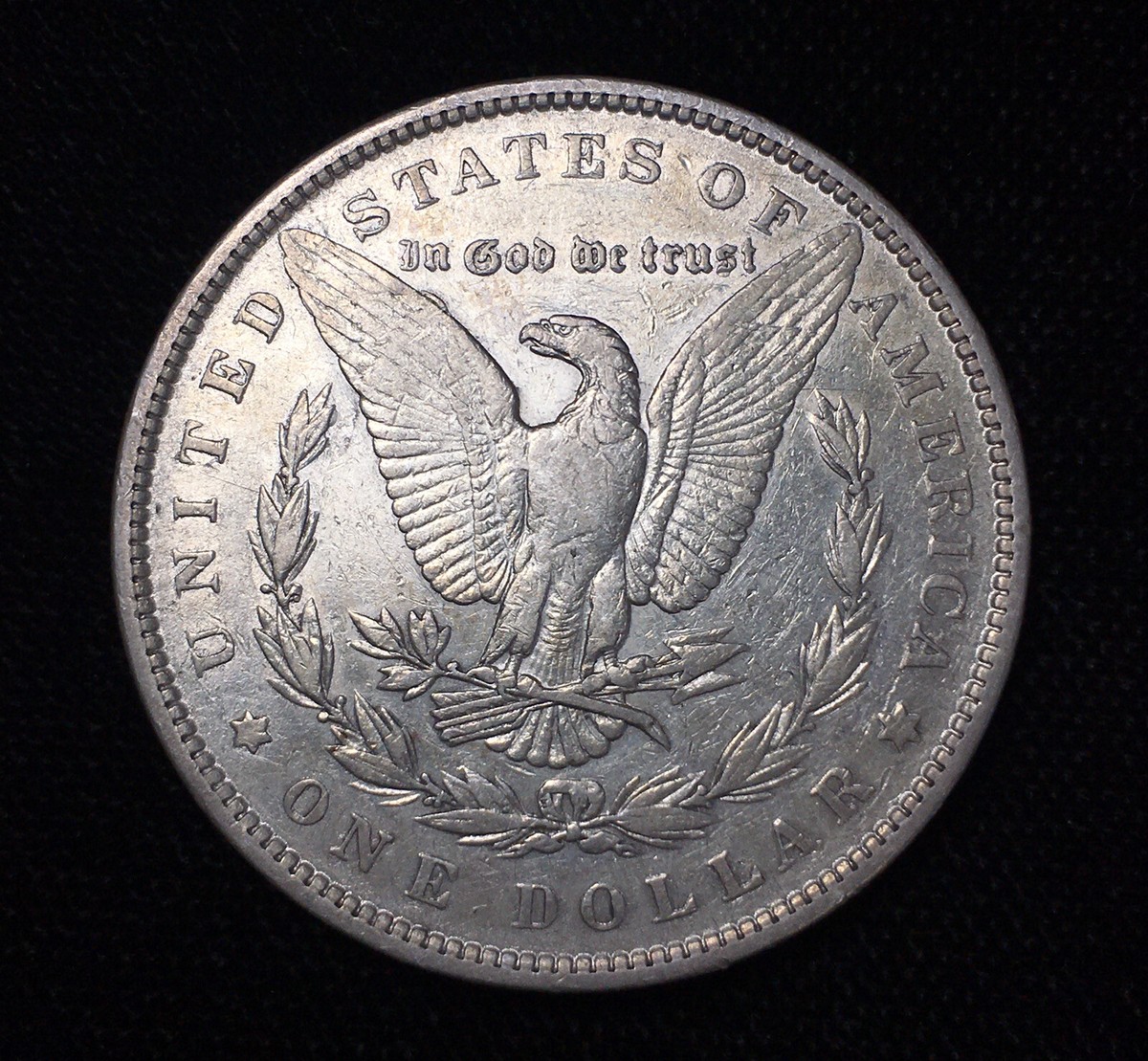 1889-P MORGAN SILVER DOLLAR. UNCIRCULATED! VAM-19A 