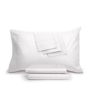 Aq Textiles T800 6 Piece Queen Sheet Set, King, White