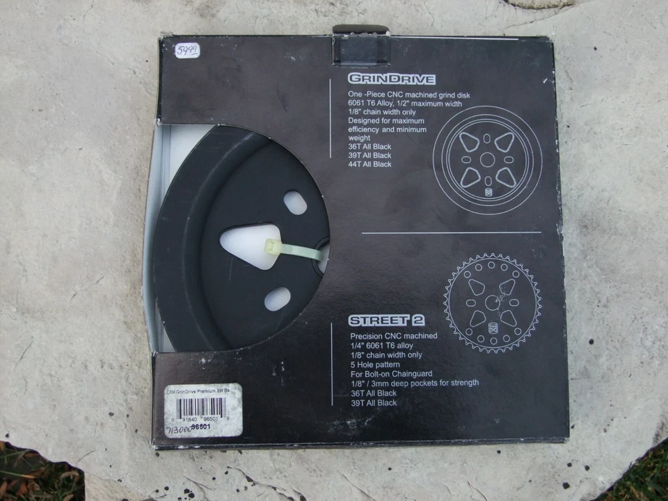 Rueda dentada Haro GrinDrive original rara para BMX, bicicletas Freestyle, 39T Foto 2 de 2