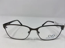 CVO Advantage M608 Pewter Matte 55-16-140 Full Rim CLEAR VISION OPTIC ZG30