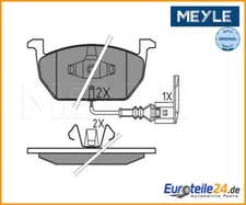 Brake pad set, disc brake Meyle 0252203517 for VW Seat