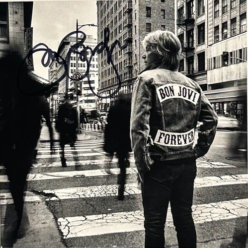 JON BON JOVI Signed Autograph CD Insert "Bon Jovi Forever" ACOA