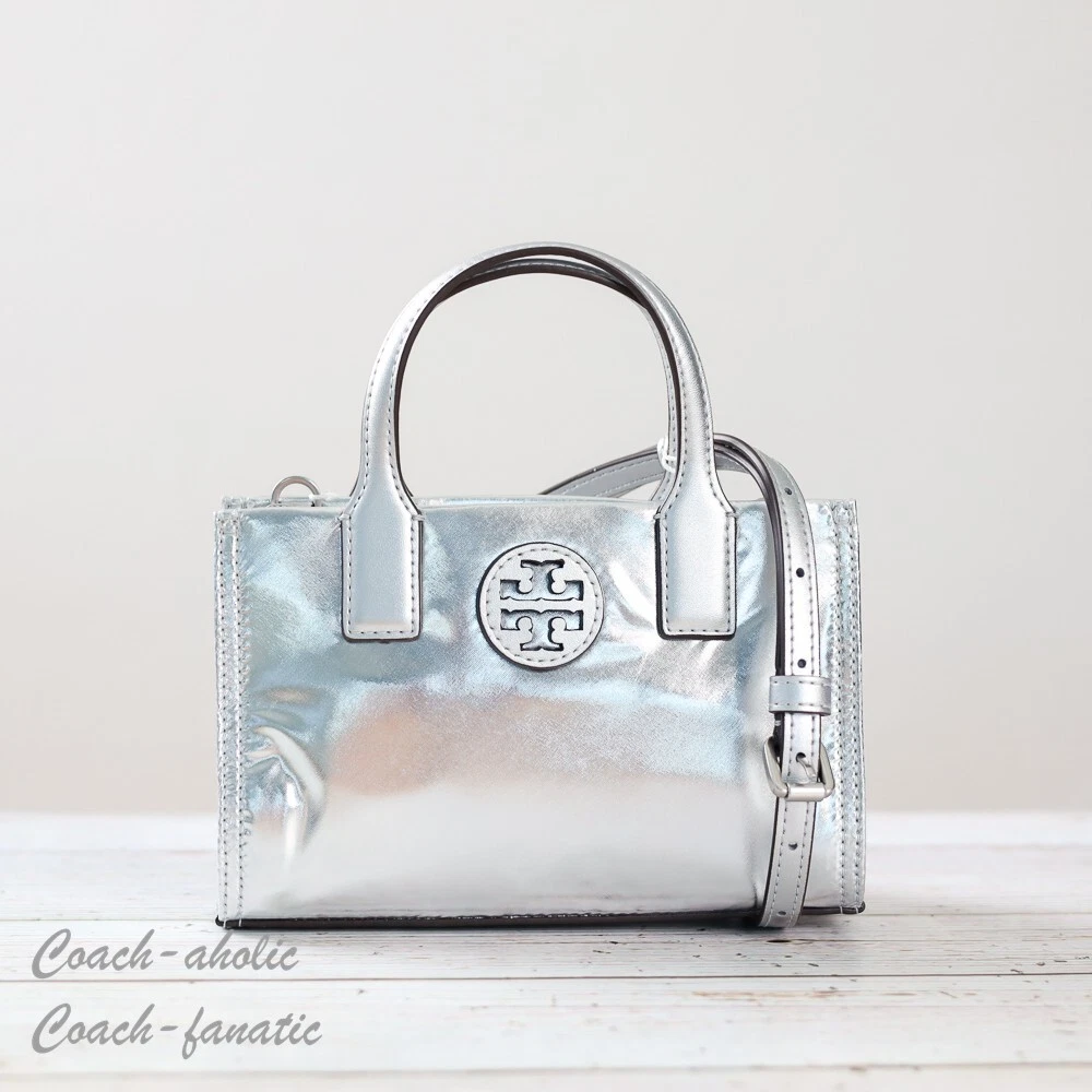 Tory burch cheap metallic tote