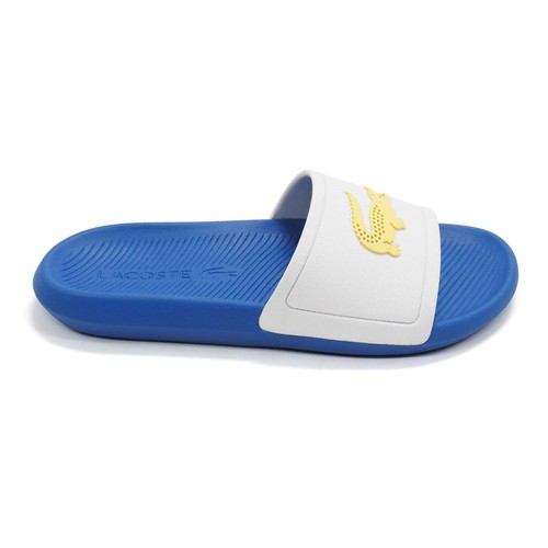 NEW Lacoste Men's Croco Slide Open Toe Sandals