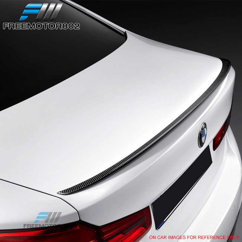 Fits 17-23 BMW G30 M5 Performance Trunk Spoiler Wing #416 Carbon Black Metallic