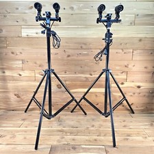 Neewer 2 Pieces Aluminum Alloy Photography Photo Studio Light Stands With Heads