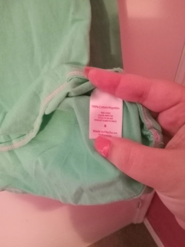 Girls Green Owl Graphic  Long Sleeve Shirt - Image 4 of 4