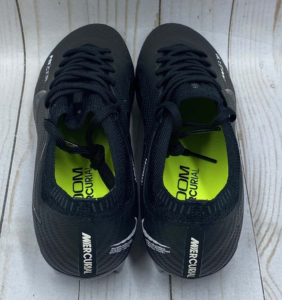Nike Zoom Mercurial Vapor 15 Elite FG Shadow Pack Size 6.5 DJ4978-001 Nike Zoom Mercurial Vapor 15 Elite FG Shadow Pack Size 6.5  main image 4