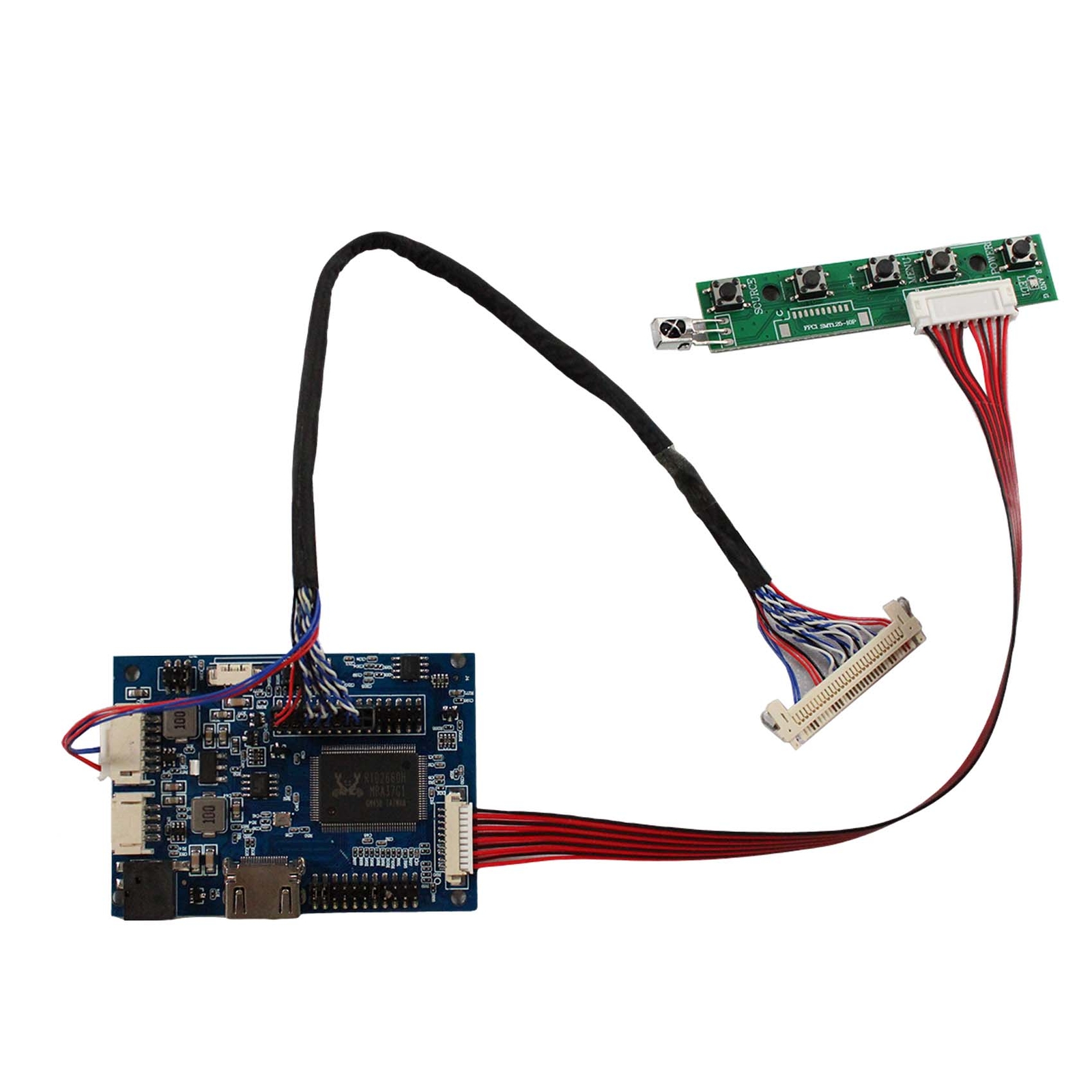 HD  LVDs Driver Board 30pin for 11.6 inch A116XW02 V0 1366x768 TFT LCD Screen