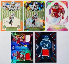 2022 XR SKYY MOORE /75 RC Patch Illusions Deja Vu Legacy Gold Ice /25 - 5 Card