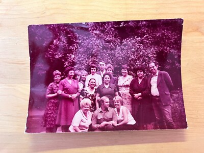 1970s Family Soviet people Man Young woman Fashion Vintage photo