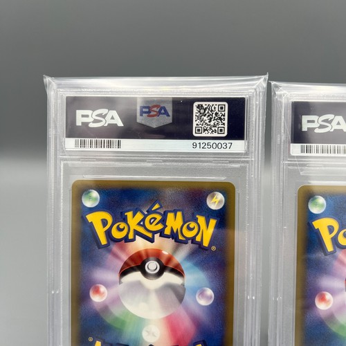 PSA 10 Latias Latios Delta Holon Research Tower 1st ED Set Secuencial 041 042 - Imagen 7 de 16