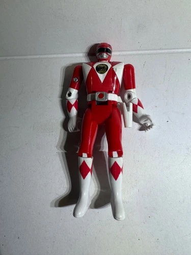 Vintage Power Rangers Red Ranger Action Figure Bandai 1993 8” Original