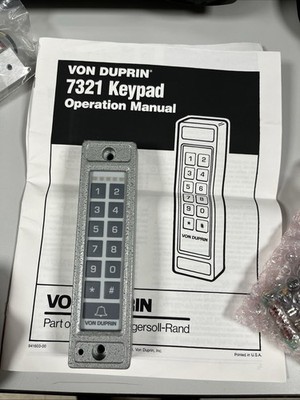 Keypad ,programmable wired for Access Control System. Heavy duty Alarm keypad 