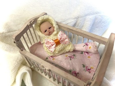 Mini Konvolut Baby Fimo Kunst Puppe, Puppenhaus, Geschenk, Sammler, Eiche, Künstler