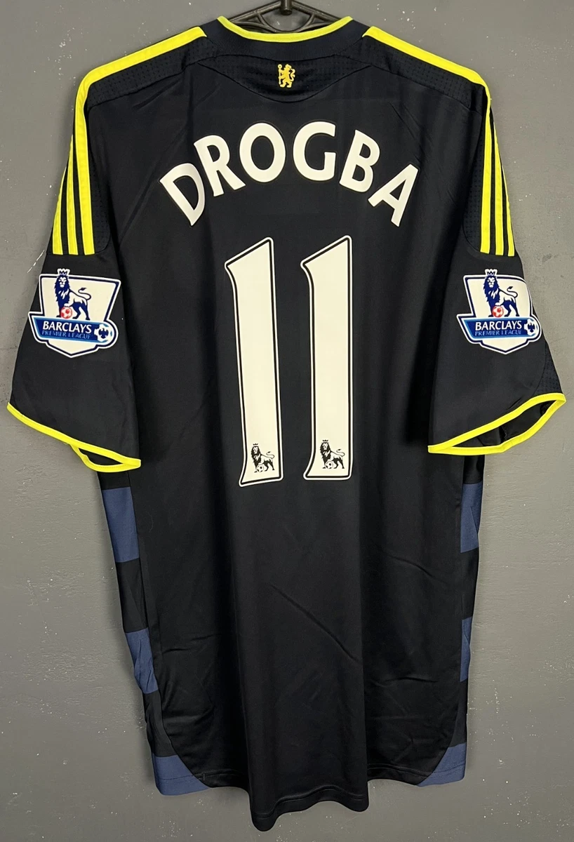 Didier Drogba Chelsea International Club Soccer Fan Shirts for