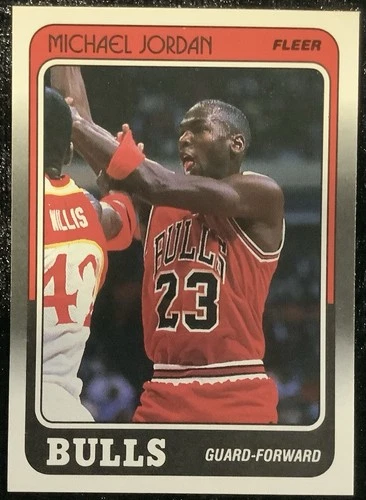 1988-89 Fleer # 17 Michael Jordan. NM-MT OR BETTER. Super Nice, Awesome Card