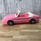 Vintage 1993 Barbie Pink Ford Mustang Convertible Sports Car by Mattel