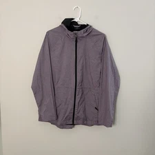 32 Degrees Cool Womens Full Zip Jacket Medium Purple Lightweight Coat Pockets R5