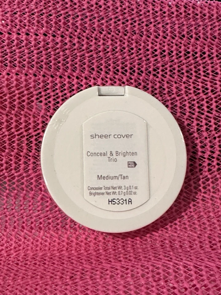 Sheer Cover Studio Conceal and Brighten Highlight Trio-Medium/Tan-SEALED - Image 2 of 2