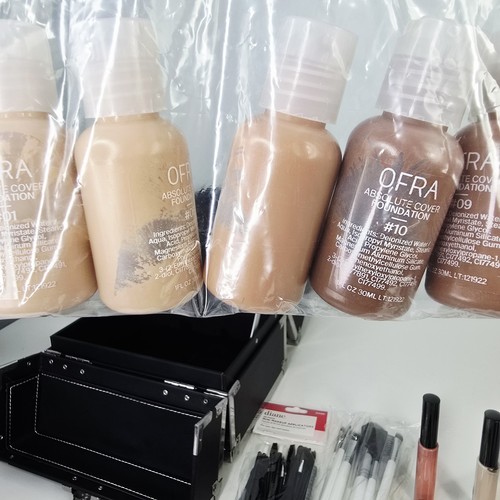 OFRA PRO Supreme Complete Beauty Kit Skin Cosmetics in Travel Case Makeup Set - Foto 7 di 12