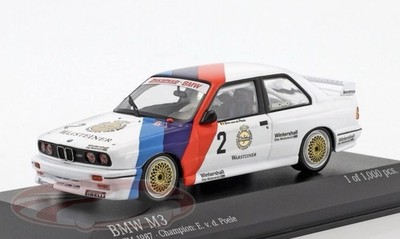 BMW M3 (E30) #2 DTM Champion 1987 Eric van de Poele 1:43 Minichamps Diecast Mode
